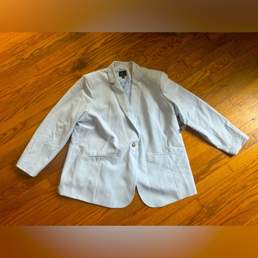 NWT Worthington Blazer Sky Blue